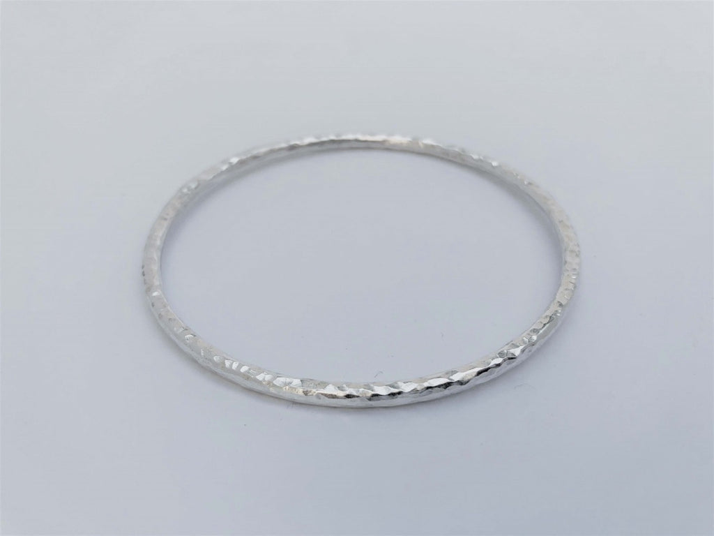 Hammered bangle