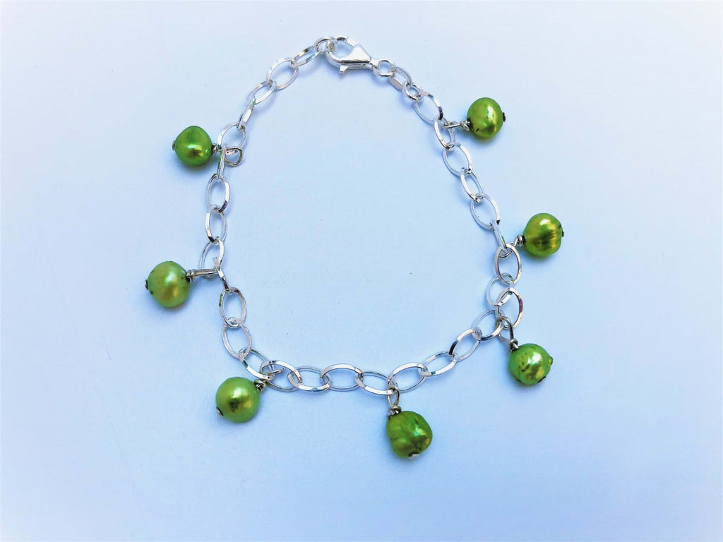 Peas charm bracelet